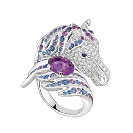 PÉGASE紫水晶飞马戒指
