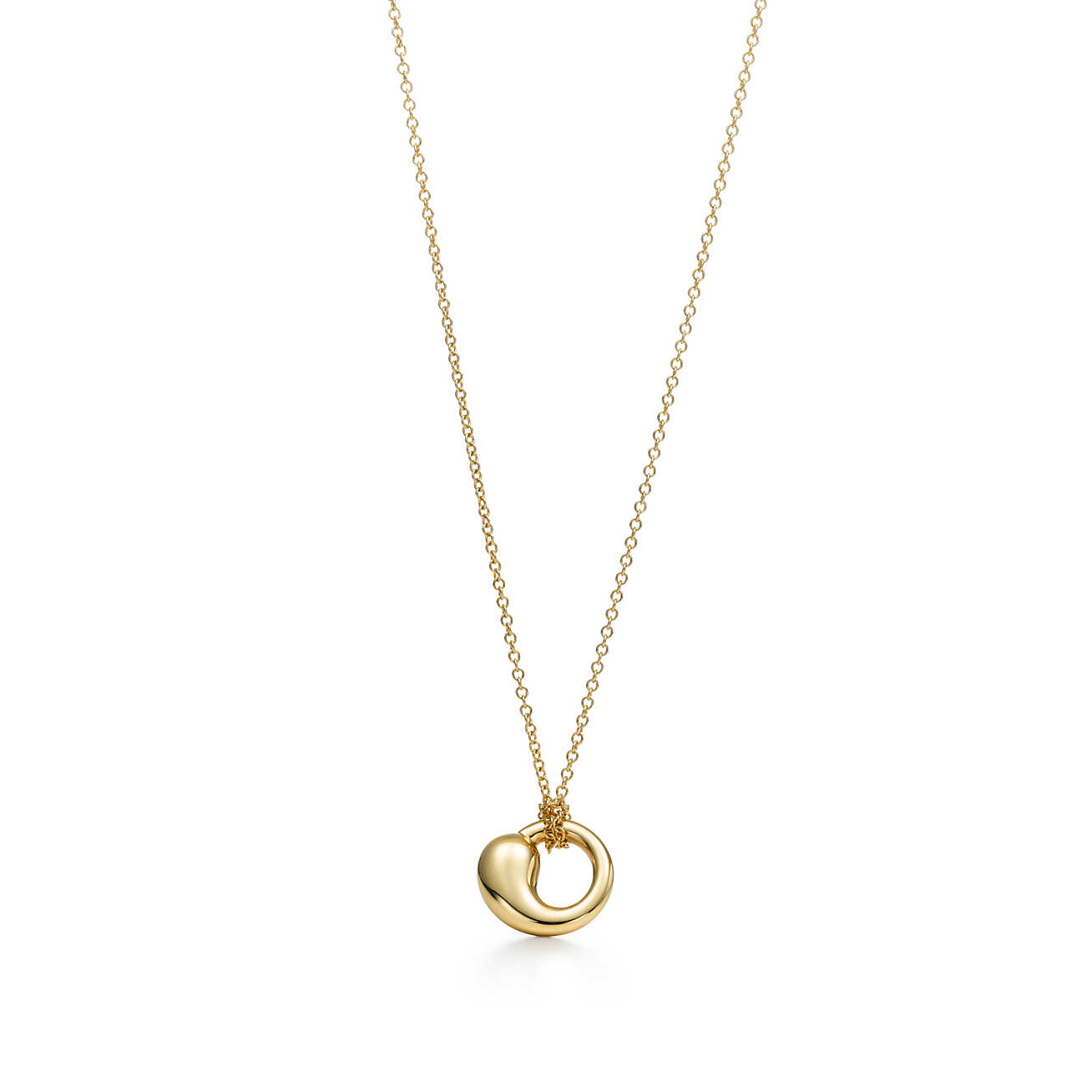 Elsa Peretti™ Eternal Circle 18K金小号吊坠